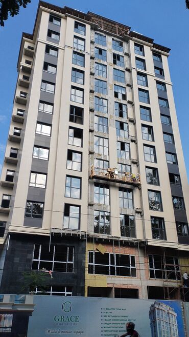 срочно сдаётся квартира маладая гвардия: 2 комнаты, 60 м², Элитка, 10 этаж, ПСО (под самоотделку)