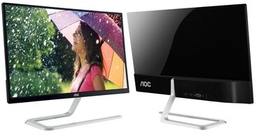 монитор 25: Монитор, AOC, Б/у, LED, 27" - 28"