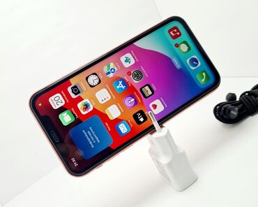 Samsung: IPhone Xr, Б/у, 64 ГБ, Розовый, Наушники, Зарядное устройство, Защитное стекло, 100 %