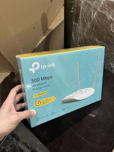 5g wifi modem: Dörd ədəd yeni, bağlanmış mövcuddur. TP-Link TL-WA801N simsiz akses