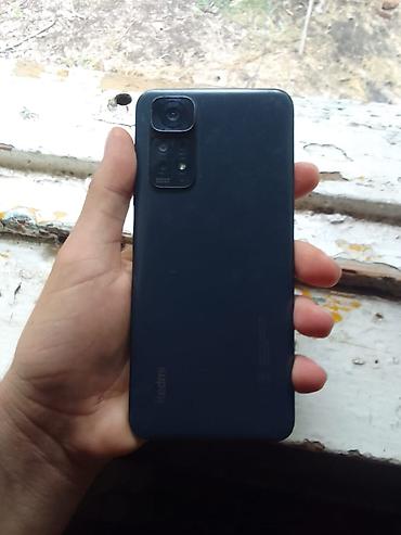 iphone x kreditle satisi: Redmi Note 11S, 128 GB, rəng - Qara, Barmaq izi, İki sim kartlı, Face ID — 4
