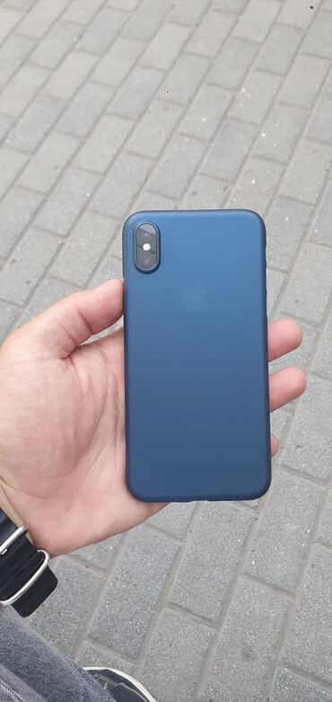 iphone x mikrafon: IPhone X, 64 GB, Qara