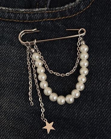 is geyimi: Trend asılqanlı sancaqlar / Əl işi Beaded pins — 3