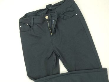 markowe jeansy wyprzedaż: Material trousers, L (EU 40), condition - Good