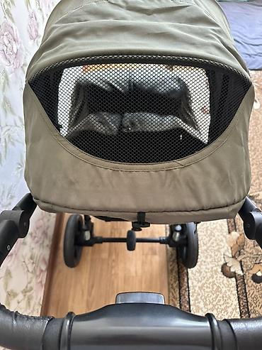 Коляски: Прогулочная коляска Luxmom Libra в оливковом цвете. Стильная и — 10