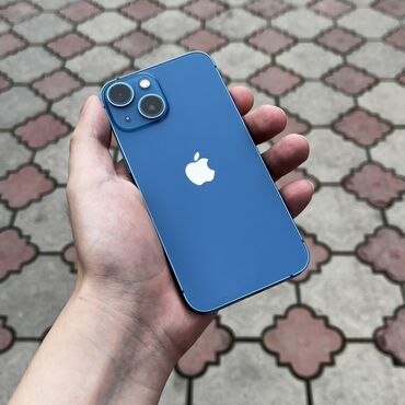 Apple iPhone: IPhone 13 mini, Б/у, 128 ГБ, Синий, 70 % — 1