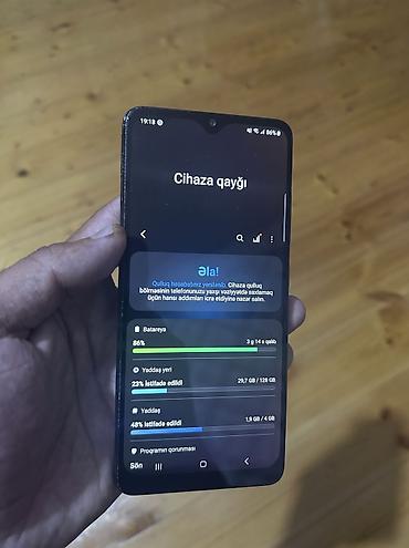 p smart ekran: Samsung Galaxy A32, 128 GB, rəng - Qara — 3