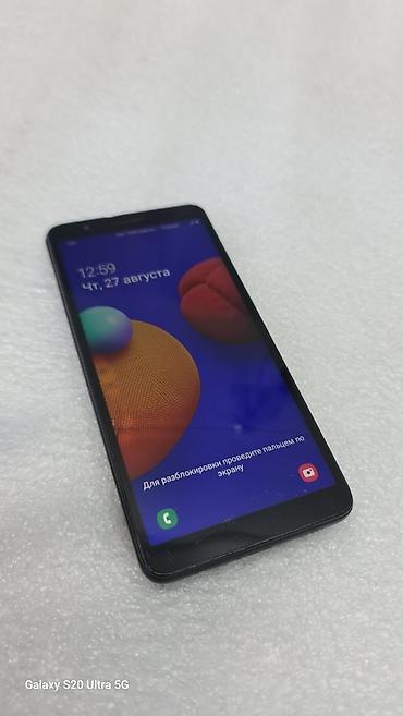 goggle pixel: Samsung Galaxy A01 Core, Б/у, 16 ГБ, цвет - Черный, 2 SIM — 3