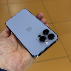 Apple iPhone: IPhone 13 Pro, Б/у, 128 ГБ, Pacific Blue, Коробка, 80 % — 7