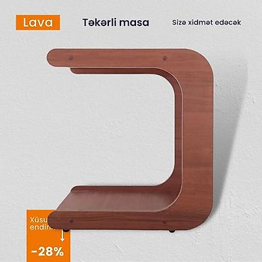 Masalar: Jurnal masası, Yeni, Açılmayan, Laminat, Dördbucaq masa — 3
