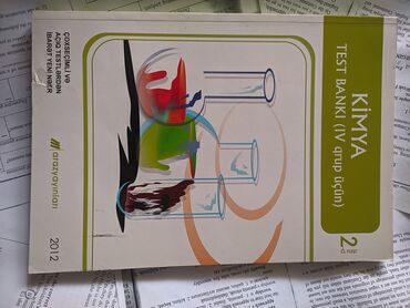 İdman və hobbi: Kimya test bankı, Araz yayınları 2012
