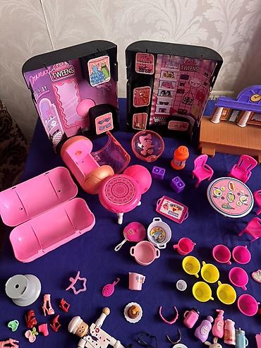 Игрушки: Uşaq üçün böyük kolleksiya – miniatür oyuncaq aksesuarları və mebel — 5
