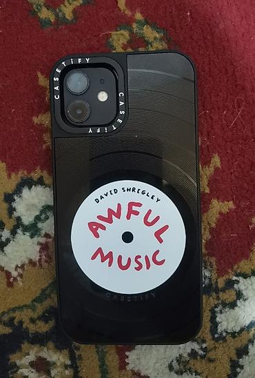 cf card: IPhone 12, Б/у, 128 ГБ, Черный, Чехол, 73 % — 1