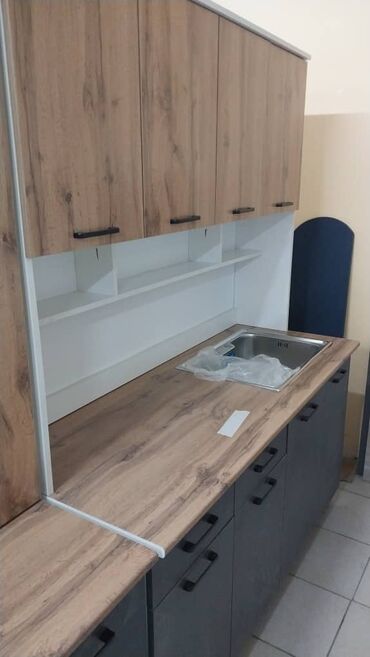 Кухонные гарнитуры: Кухонный гарнитур, Новый, цвет - Белый, ДСП, Платная доставка — 6