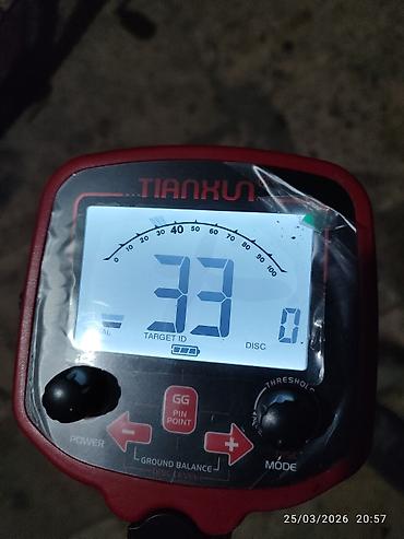 dirnag aparat: Metal detektoru – Tianxun rəqəmsal ekranlı model Xüsusiyyətlər: - — 2