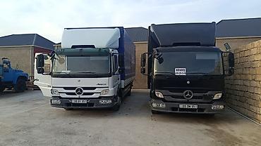kamaz masin: Xidmət: Yükdaşıma – Mercedes-Benz Atego tentli yük maşınları Təsvir — 1