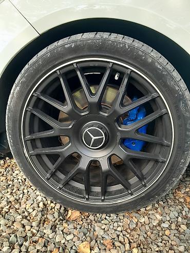 tap az avtomobil kredit: Mercedes-Benz üçün komplekt teker disksiz satilir tecili — 4