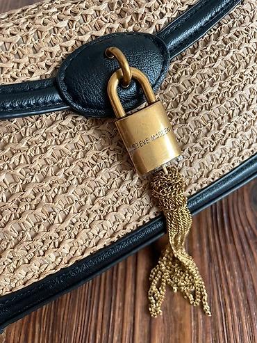 ysl torba prodaja: Steve Madden torbica – pleteni model sa kožnim detaljima - Materijal — 8