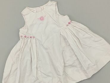 białe spodenki dla dziewczynki: Dress, 6-9 months, condition - Good