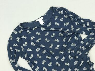 koszulka z prazkowanej dzianiny: Women's blouse, size XS (EU 34)
