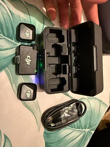 Петличные микрофоны: DJI Mic mini "Как новый, использовался пару раз"Очень компактные — 3