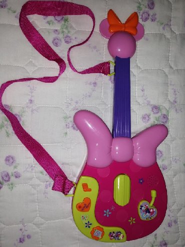 kinder jaje igračke: Mini gitara kupljena u deksiko, kao nova bez ikakvih oštećenja