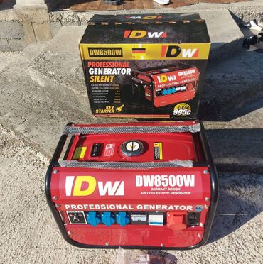 Agregati: GERMANY KRAFTECH 8.5KW BENZINAC POTROSNJA 1L-1H Tri monofazne — 12