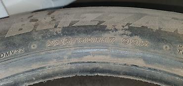 170 65 14: Шины 225 / 60 / R 17, Зима, Б/у, Комплект, Япония, Bridgestone — 6