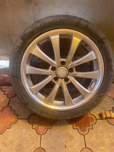 second tech: Колеса в сборе 235 / 45 / R 18, Лето, Б/у, Комплект, Легковые, Литые, отверстий - 5 — 1