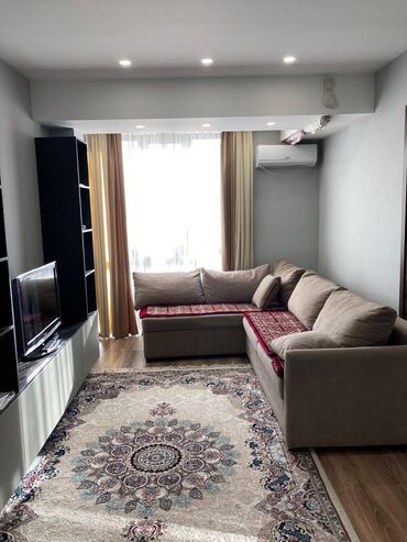 ата журт п: 3 комнаты, 80 м², Элитка, 2 этаж, Дизайнерский ремонт