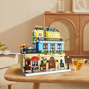 Игрушки: Конструкторы "Городской ресторан, отель и офис🔥🔥 1400+ деталей — 7