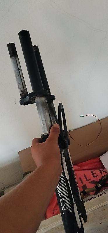 moto elanları: Velosibet ön vilkasi endirim olacag - İki borulu ön amortizator — 2