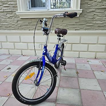 Velosipedlər: İşlənmiş Şəhər velosipedi Stels, 20", sürətlərin sayı: 1, Rayonlara çatdırılma, Pulsuz çatdırılma, Ünvandan götürmə — 2