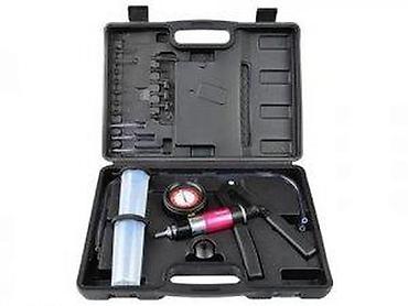 Alati za automobile: Vakuum pumpa sa manometrom – set za ispitivanje i odzračivanje kočnica — 8