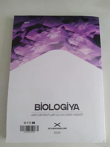 Kitablar və jurnallar: Biologiya Güvən dərs vəsaiti. Təptəzədir heç istifadə olunmayıb. 13 — 2