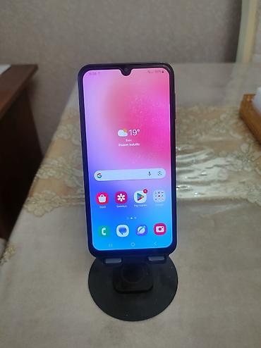 Samsung Galaxy A24 4G, 128 GB, rəng - Qara, İki sim kartlı