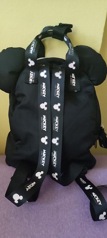 Rančevi, torbe i koferi: Dečiji ranac – Disney Mickey Mouse motiv - Boja: crna sa — 2