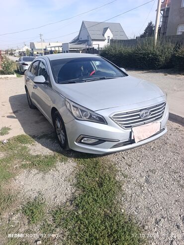 электра машины: Hyundai Sonata: 2016 г., 2 л, Автомат, Газ, Седан