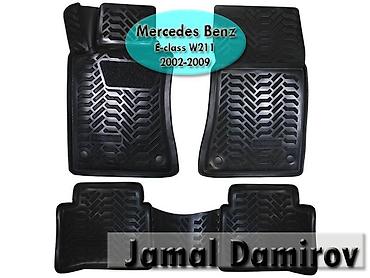 w211 oturacaq: Mercedes Benz E-class W211 2002-2009 ucun poliuretan ayaqaltilar 🚙🚒 — 1