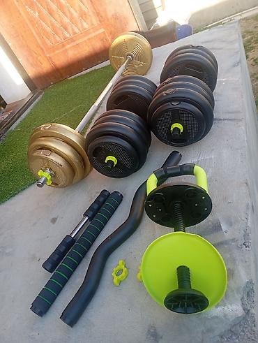 Ştanqlar və ştanq diskləri: Ştanq, Çəki: 65 kq, Yeni — 13