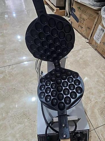Digər restoran, kafe avadanlığı: Bubble vafli aparatı Bubble vaffle Professional model Ev restoran — 11