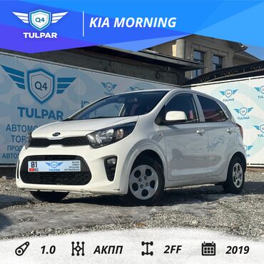 Kia: Kia Morning: 2019 г., 1 л, Автомат, Бензин, Хэтчбэк