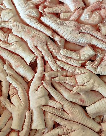 Продукты питания: Замороженные куриные лапы, хранение при -18°C. В наличии 20 тонн — 1