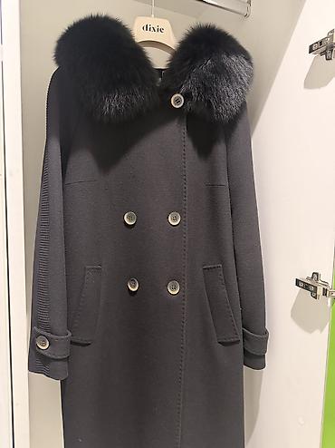 coat: Пальто, Классика, Зима, По колено, С капюшоном, M — 3
