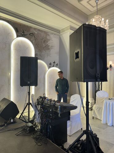 Dinamiklər və kolonkalar: Satilir konplekt dest aparatura diqqetle oxuyun elage ucun etrafli — 10