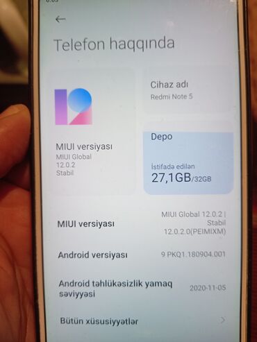 redmi k70 pro irşad: Xiaomi Redmi Note 5, 32 GB, rəng - Ağ, 
 Sensor, Barmaq izi, İki sim kartlı