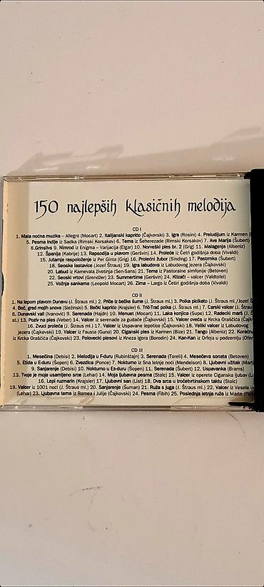 harmonika 96 basova: ☆ Na prodaju 150 najlepših klasičnih melodija – komplet 6 CD sa — 9