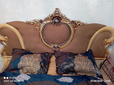 Двуспальная кровать, С подъемным механизмом, С матрасом