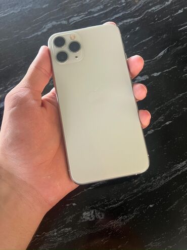 Apple iPhone: IPhone 11 Pro, Gümüşü, Face ID lalafo.az -da Apple iPhone: IPhone 11 Pro, Gümüşü, Face ID