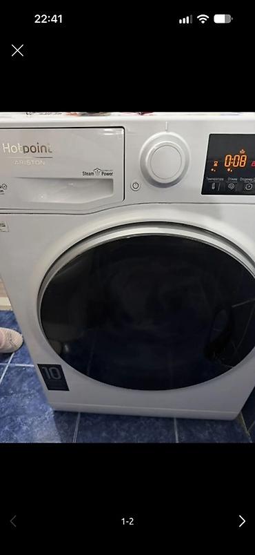 Срочно Стиральная машина Hotpoint-Ariston с фронтальной загрузкой и